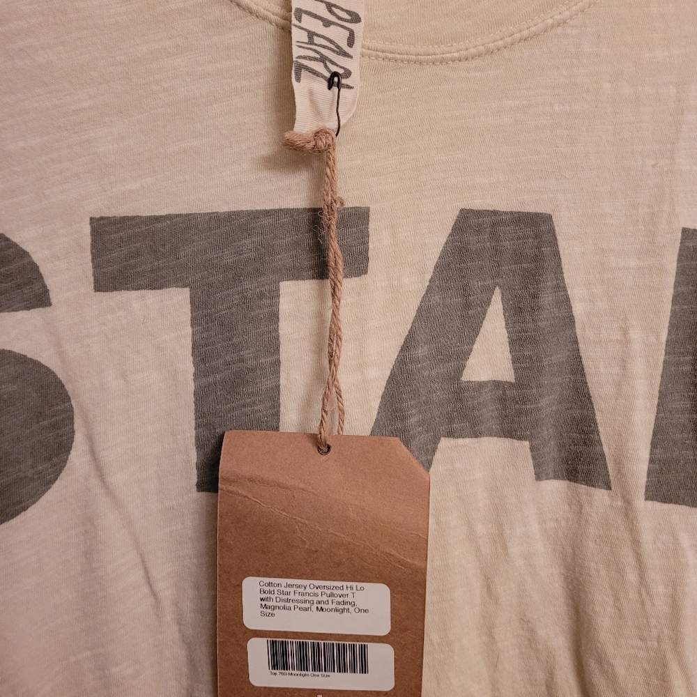 SOLD!! Magnolia Pearl Bold STAR Frances Pullover - Picture 2 of 4